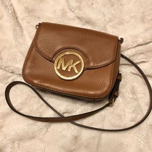 Michael Kors Fulton Small Leather Crossbody